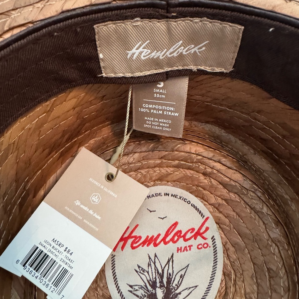 Women's Natural Palm Straw Hat